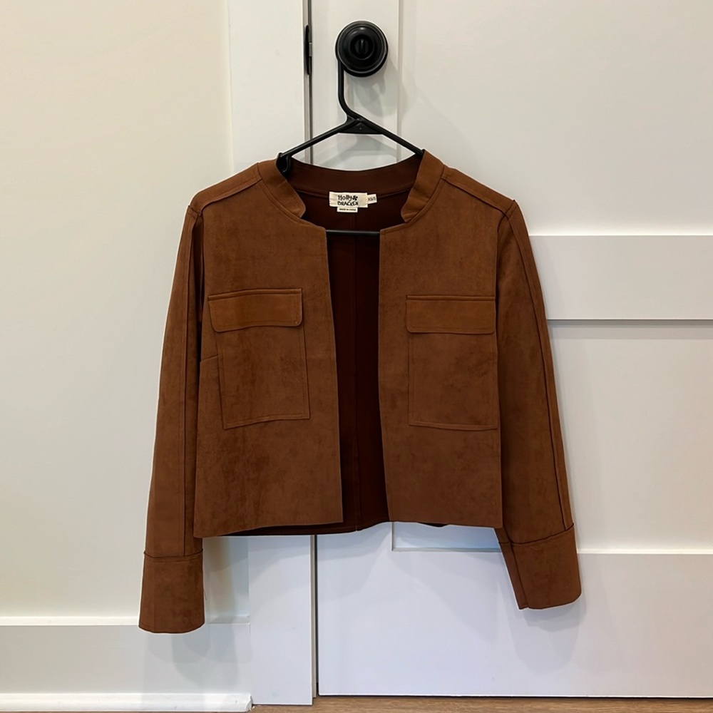 Brown Suede Jacket